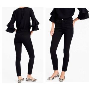 J.Crew high rise toothpick jeans- size 26